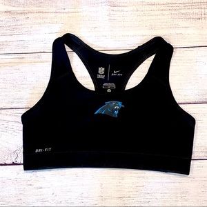 Nike Carolina Panthers sports bra